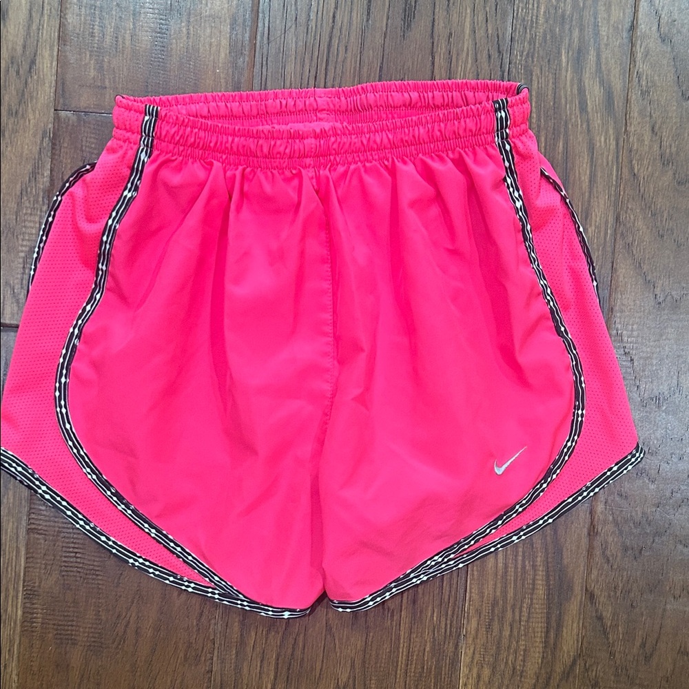 Nike Women’s Neon Pink Athletic Running Shorts